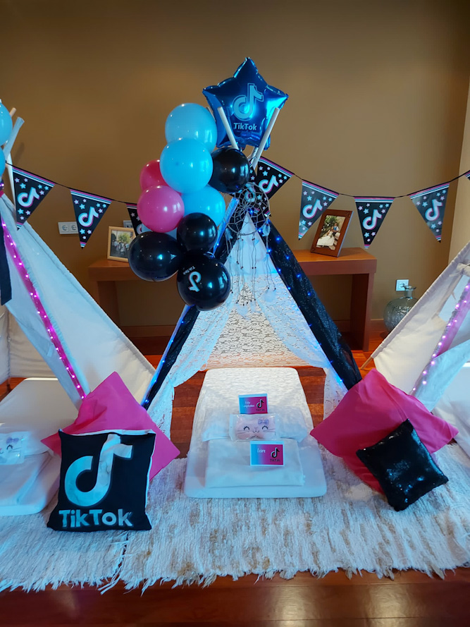 La mejor Fiesta de Cumpleaños, Tiktok Party para celebrar los 9 años de Leire