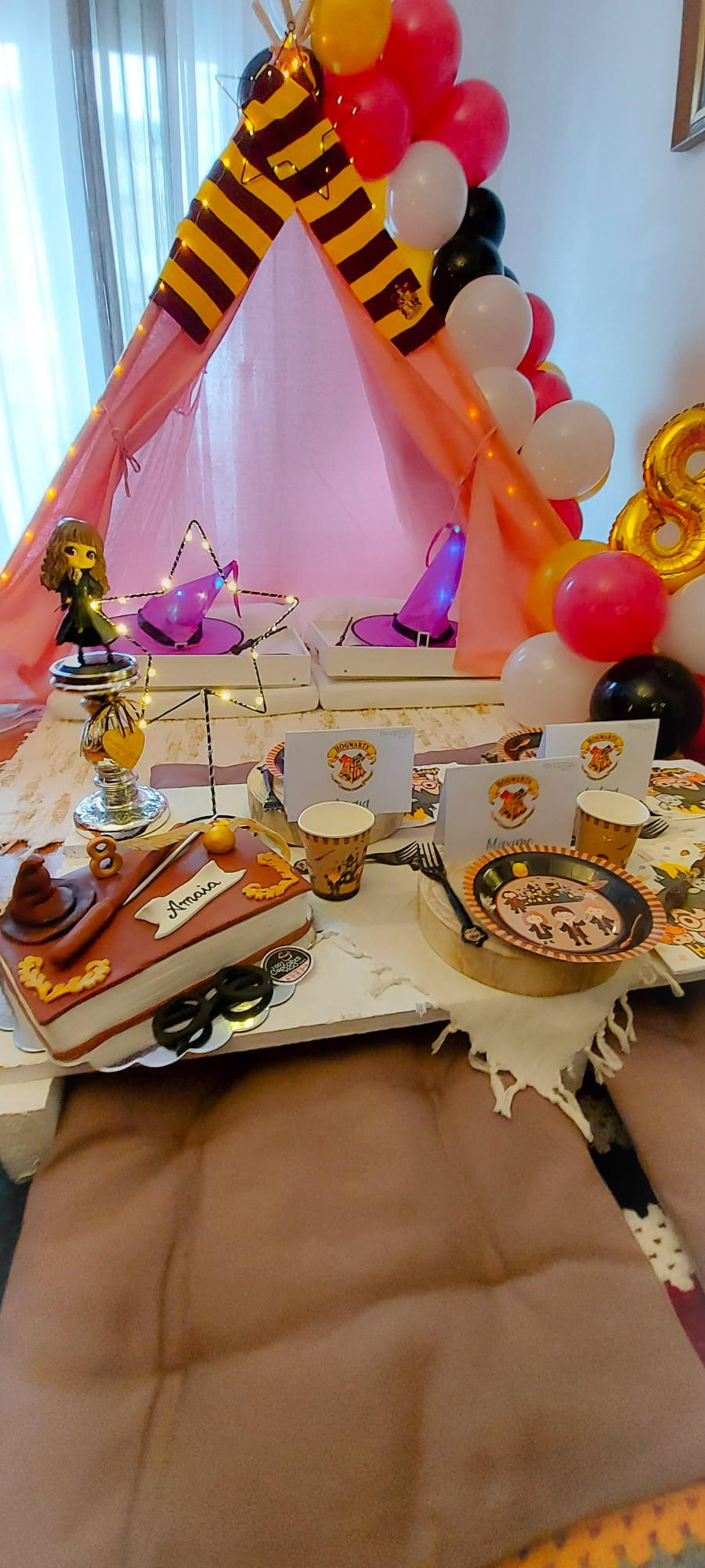 La Tipi Fiesta de Harry Potter de cumpleaños de Amaia